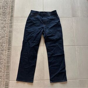 NWT Madewell Dark Wash Curvy ‘90s Straight Denim Jeans